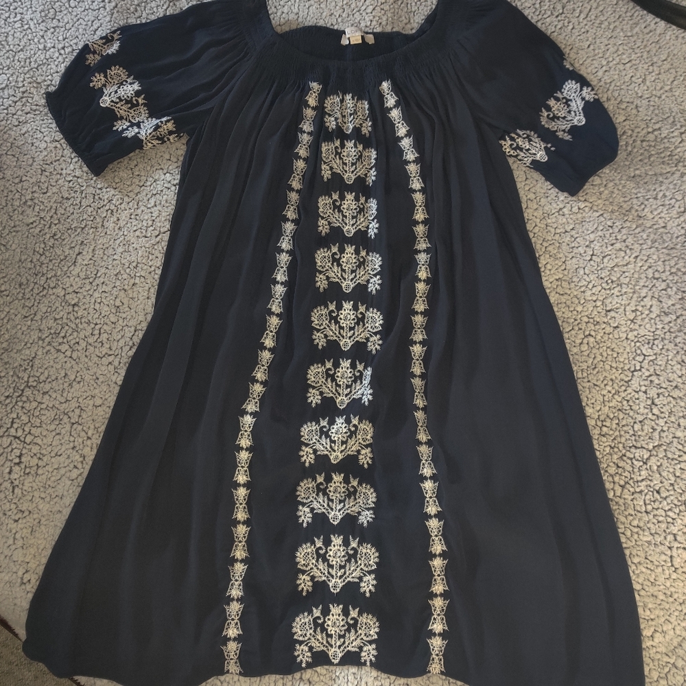 Navy blue loft dress - Picture 3 of 6